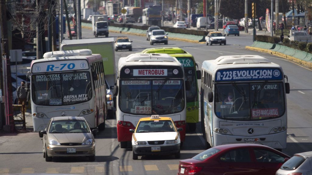 transporte público de Monterrey. Movilidad. regio ruta